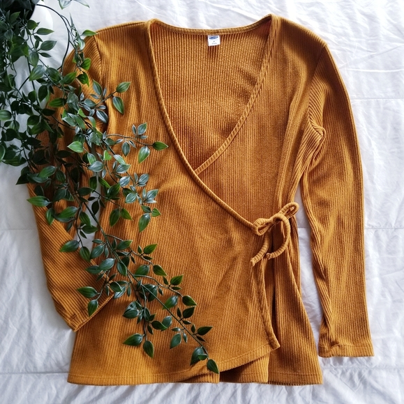 Old Navy Tops - Boho Wrap Top ◇ Old Navy Longsleeve